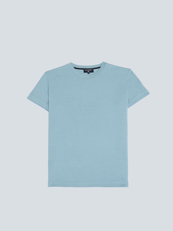 MagicBee Originals Embossed Logo - Light Blue