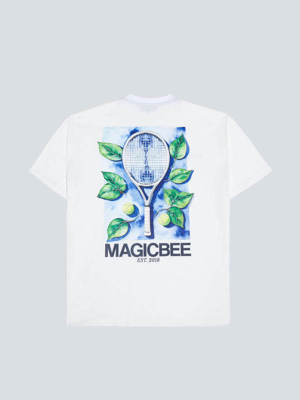 MagicBee Racket Tee - Off White