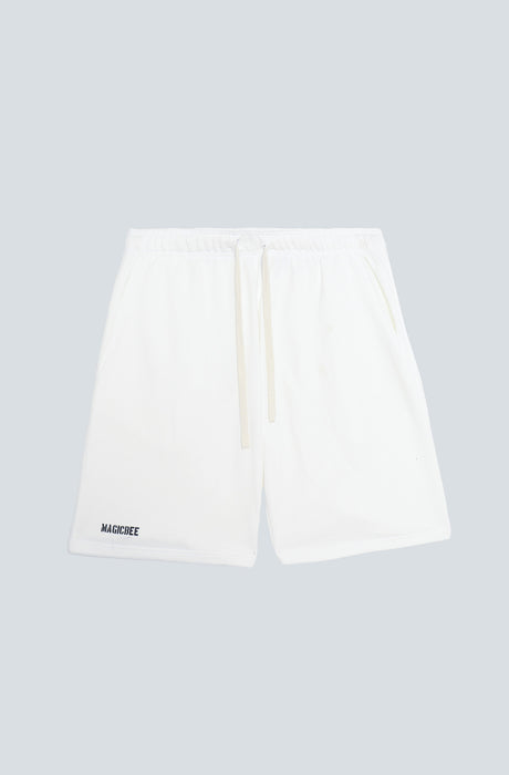 MagicBee Matt Logo Shorts - Off White