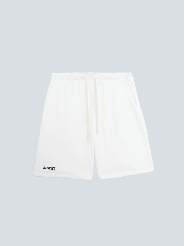 MagicBee Matt Logo Shorts - Off White