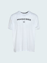 MagicBee Printed Logo Tee - White