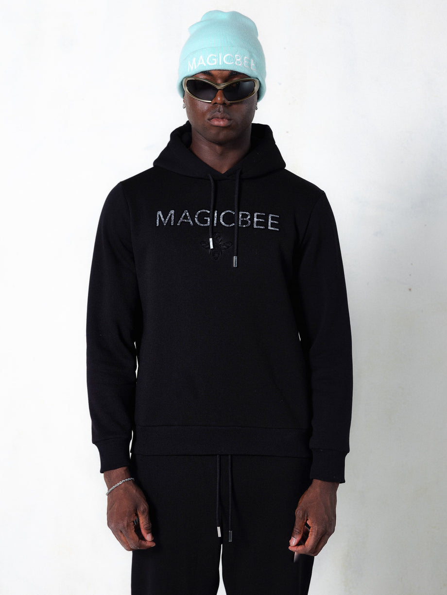 MagicBee Essential Logo Hoodie - Black