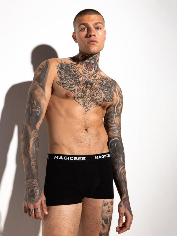 MagicBee (3 PACK) Boxer - Black/White/Grey - magicbee-clothing