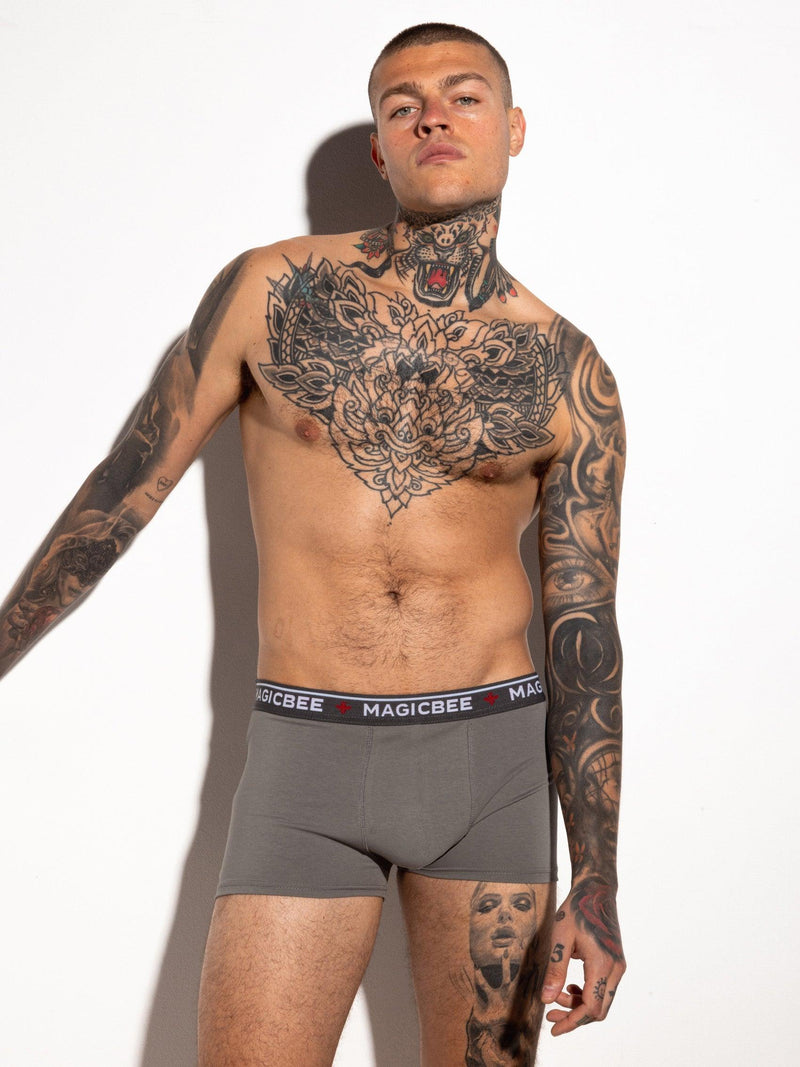 MagicBee (3 PACK) Boxer - Black/Taupe/White