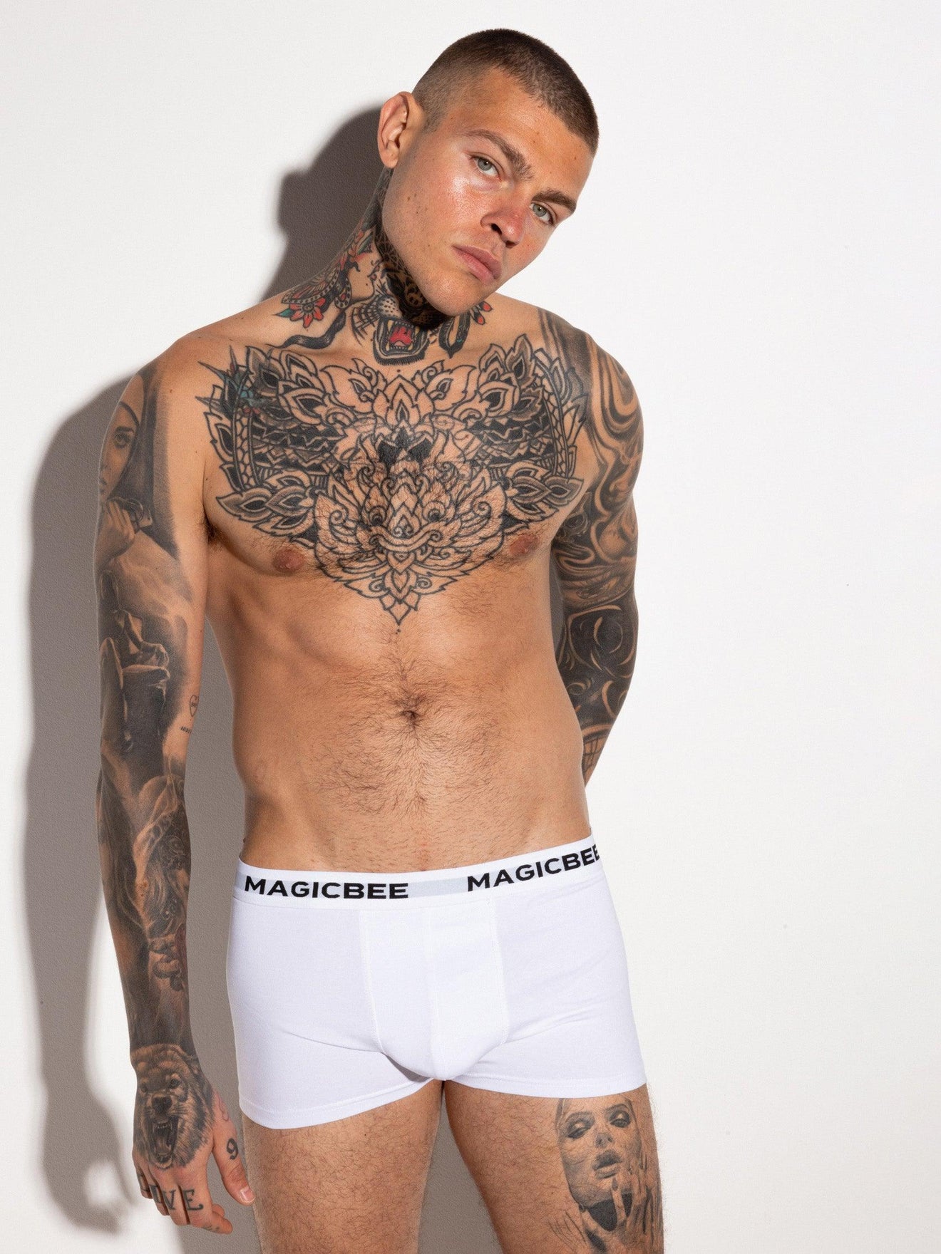 MagicBee (3 PACK) Boxer - Black/White/Grey - magicbee-clothing