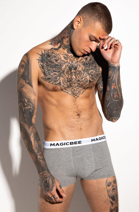 MagicBee (3 PACK) Boxer - Black/White/Grey - magicbee-clothing