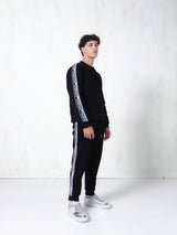 MagicBee Side Tape Sweatshirt - Black