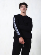 MagicBee Side Tape Sweatshirt - Black