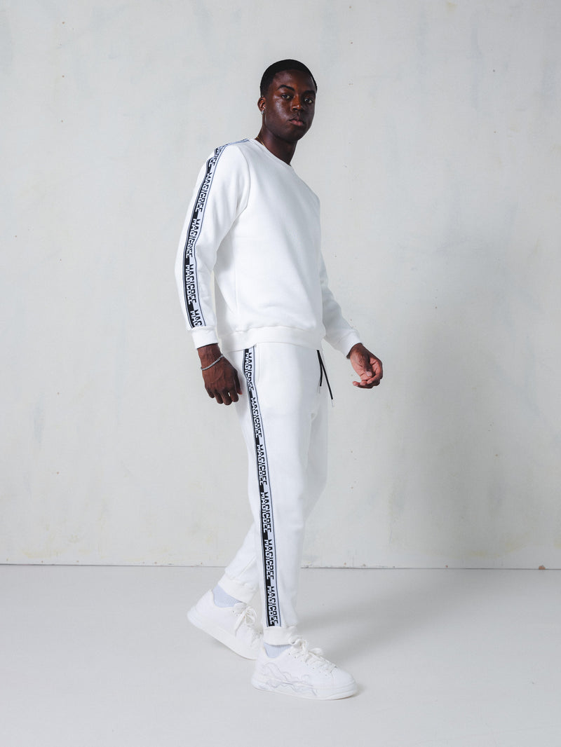 MagicBee Side Tape Pants - Off White