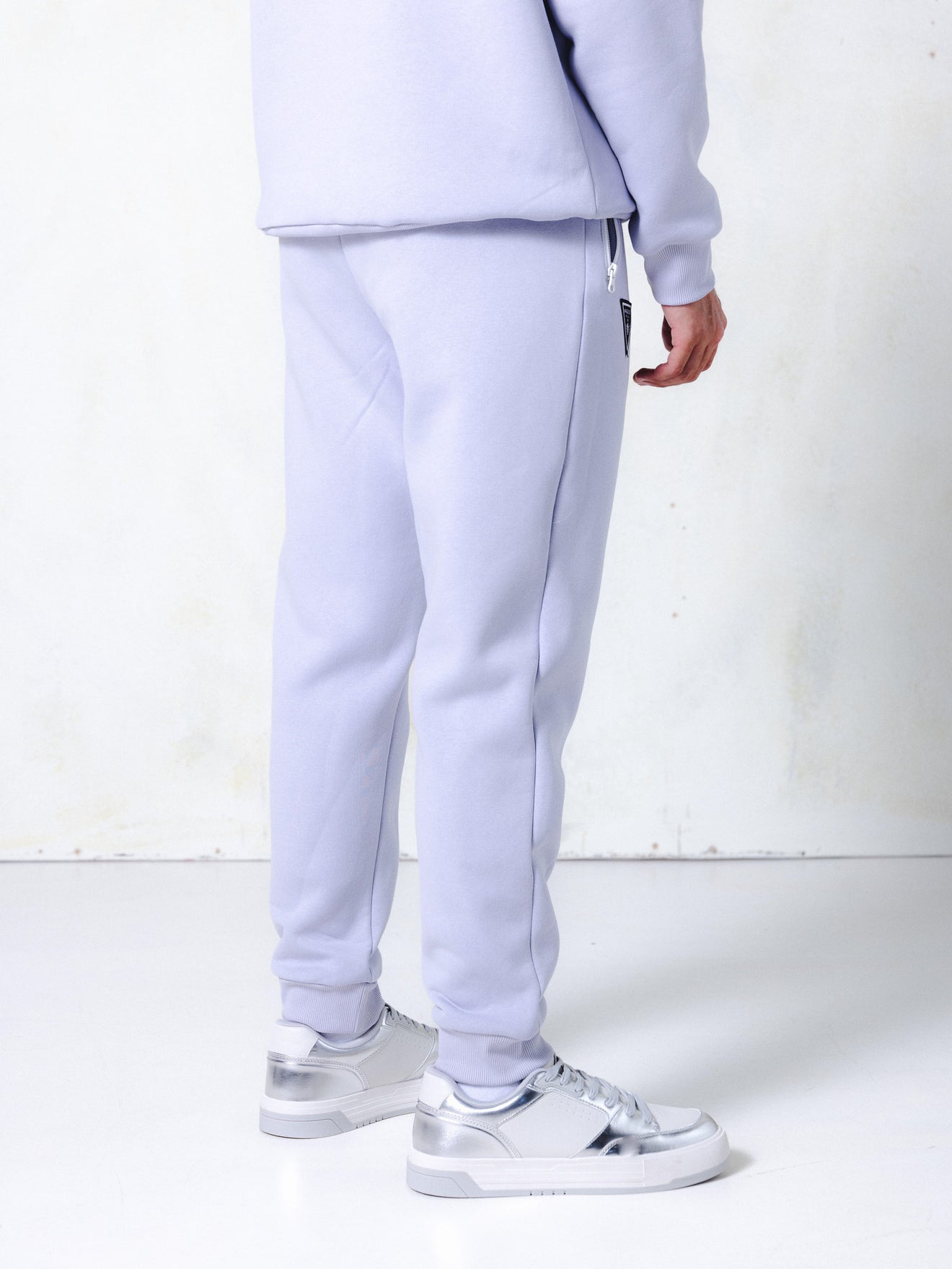 MagicBee Zip Logo Pants - Ice