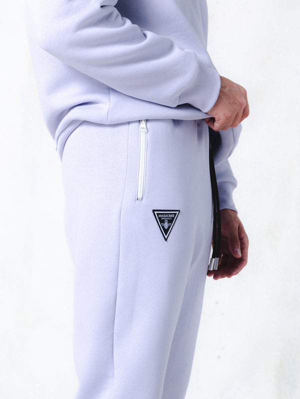 MagicBee Zip Logo Pants - Ice