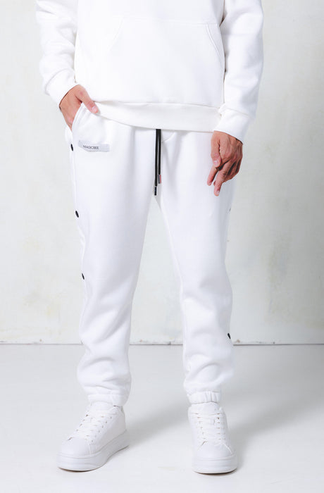 MagicBee Grosgrain Logo Pants - Off White