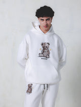 MagicBee Teddy Bear Hoodie - Off White