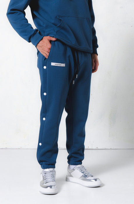 MagicBee Grosgrain Logo Pants - Petrol