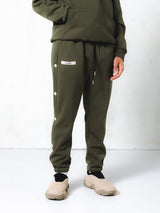 MagicBee Grosgrain Logo Pants - Khaki