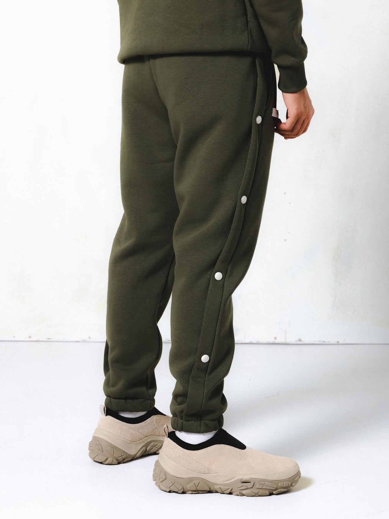 MagicBee Grosgrain Logo Pants - Khaki