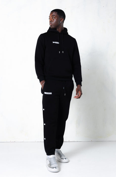 MagicBee Grosgrain Logo Pants - Black