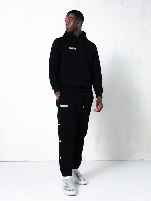 MagicBee Grosgrain Logo Pants - Black