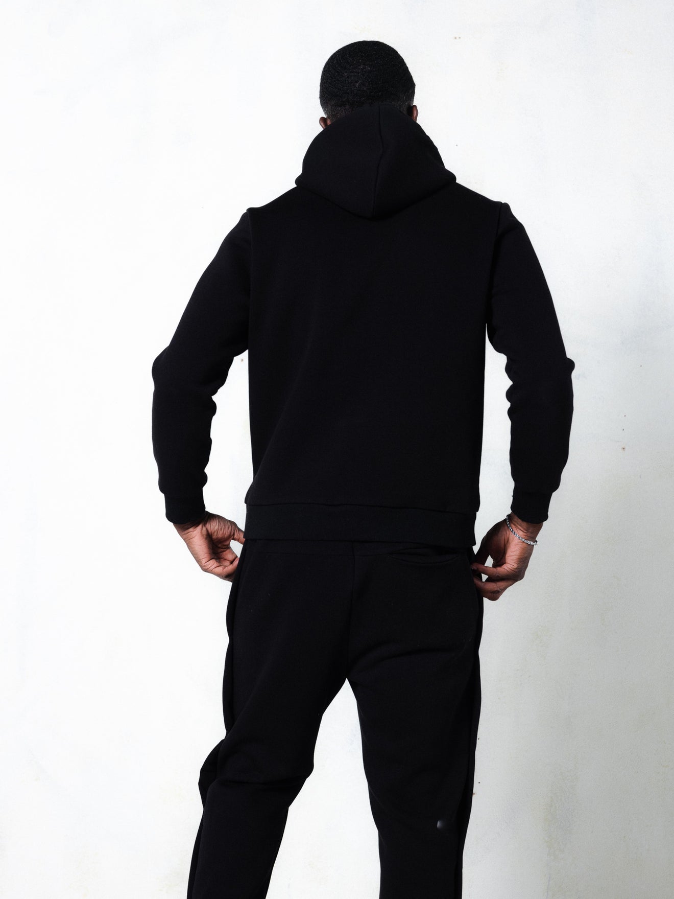 MagicBee Grosgrain Logo Hoodie - Black