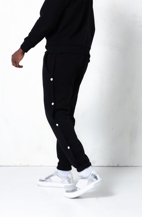 MagicBee Grosgrain Logo Pants - Black