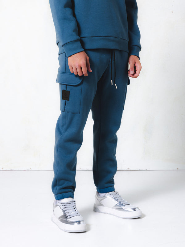 MagicBee Cargo Matt Logo Pants - Petrol