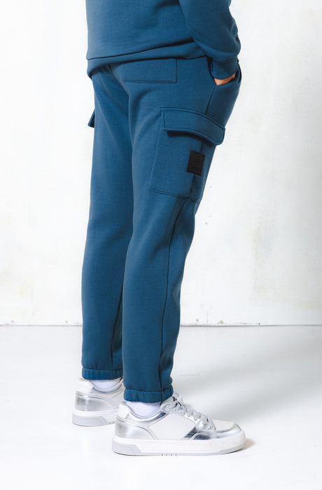 MagicBee Cargo Matt Logo Pants - Petrol