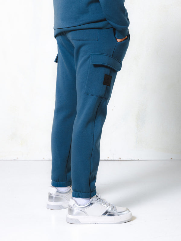 MagicBee Cargo Matt Logo Pants - Petrol