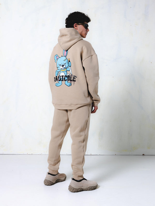 MagicBee Bad Bunny Hoodie - Beige