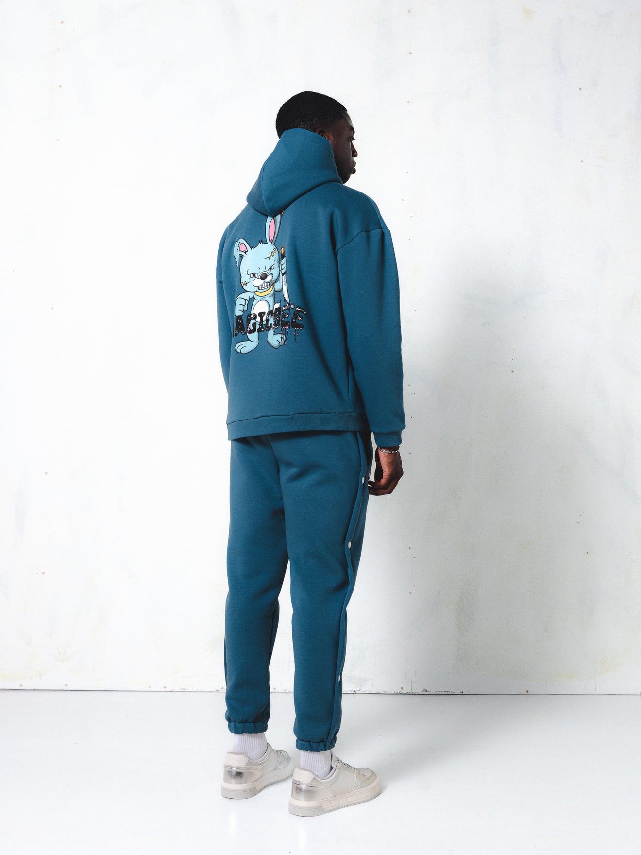 Sweat à capuche classique MagicBee - Bleu foncé