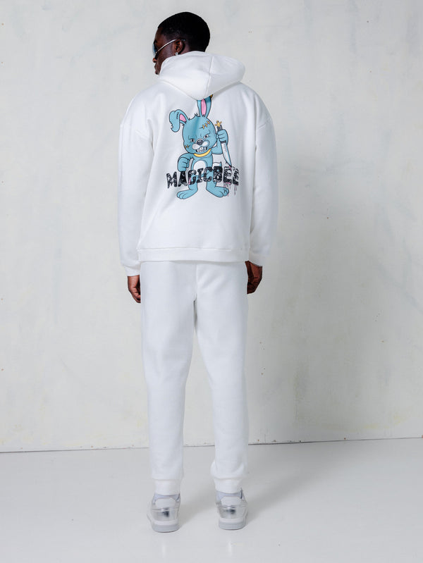 MagicBee Bad Bunny Hoodie - Off WHite