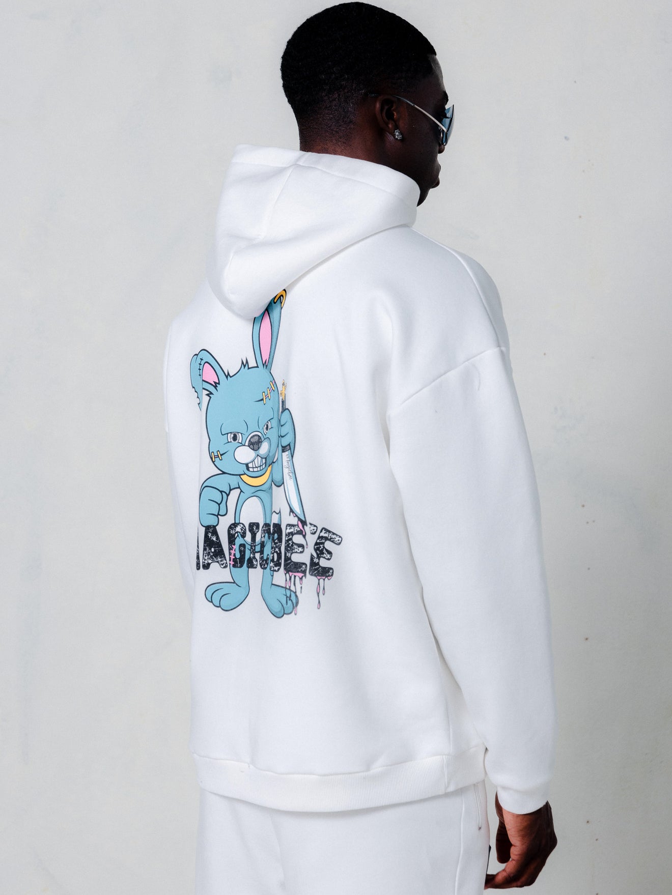 Sweat à capuche classique MagicBee - Bleu foncé