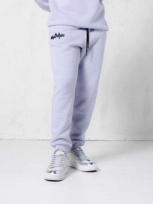 MagicBee Multi Layered Logo Print Pants - Ice