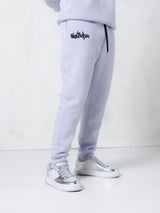 MagicBee Multi Layered Logo Print Pants - Ice