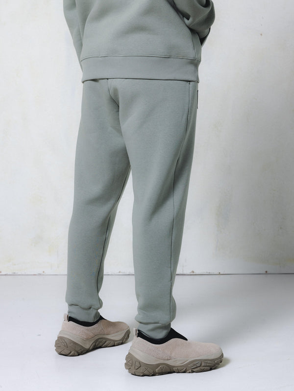 MagicBee Zip Logo Pants - Oil Green