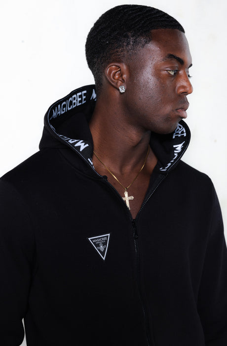 MagicBee Hood Tape Jacket - Black