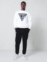 MagicBee Vertical Logo Sweatshirt - Off White