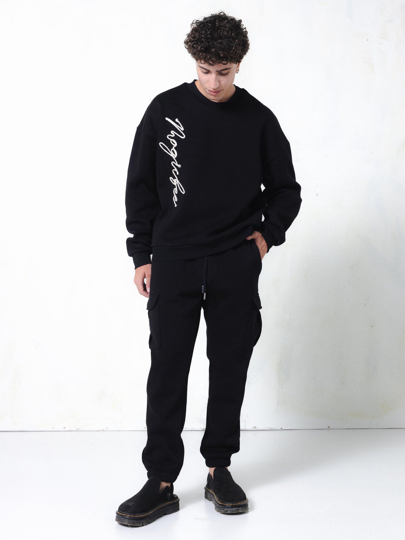 MagicBee Cord Signature Sweatshirt - Black