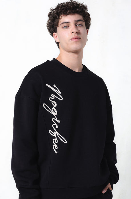 MagicBee Cord Signature Sweatshirt - Black