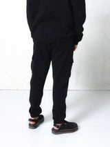 MagicBee Cargo Matt Logo Pants - Black