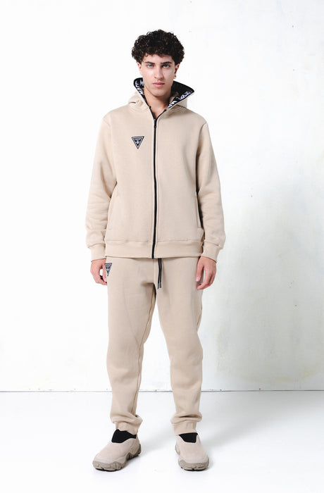 MagicBee Hood Tape Jacket - Beige