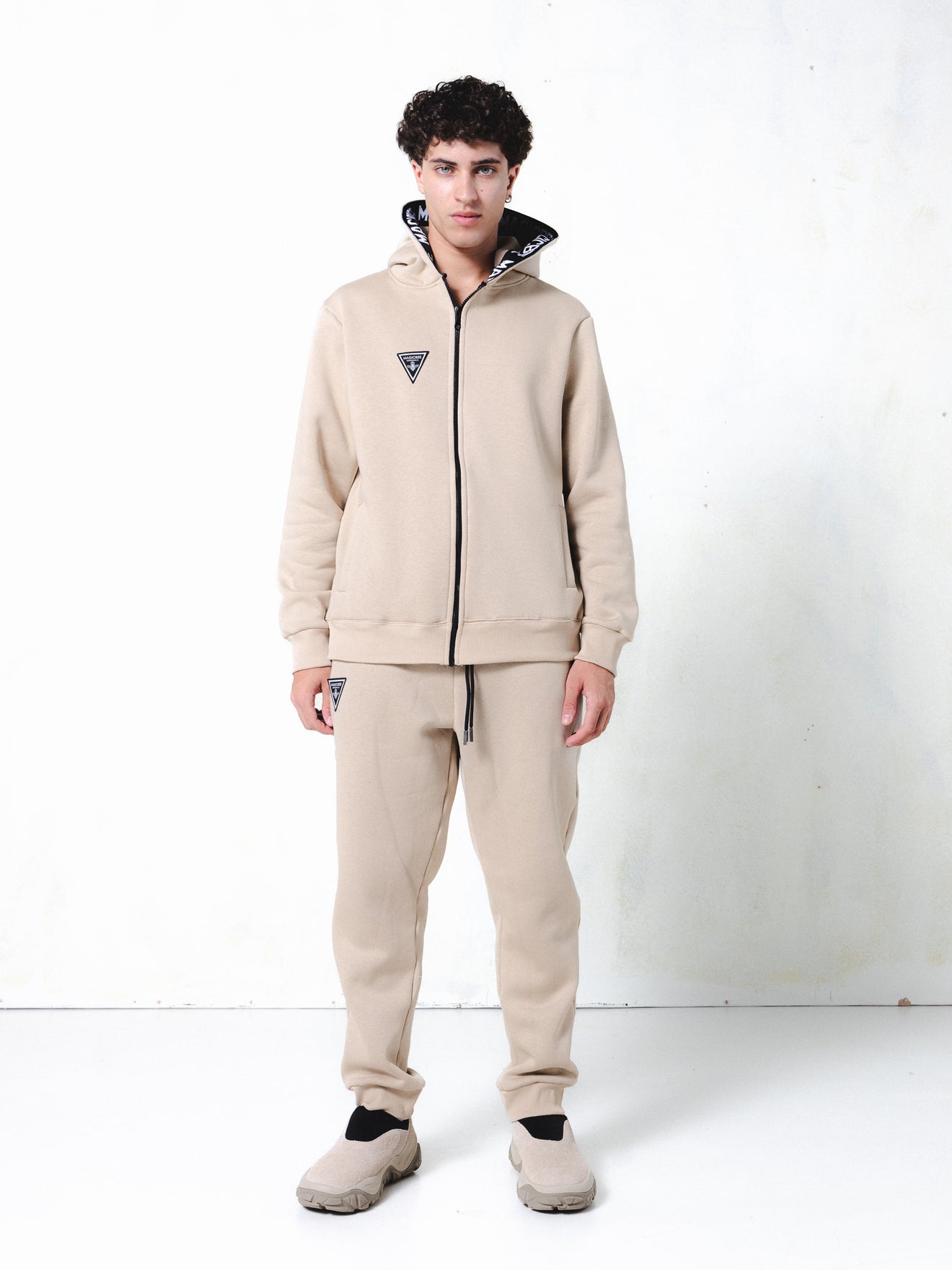 MagicBee Hood Tape Jacket - Beige