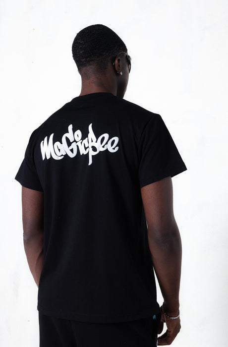 MagicBee Multi Layered Logo Tee - Black