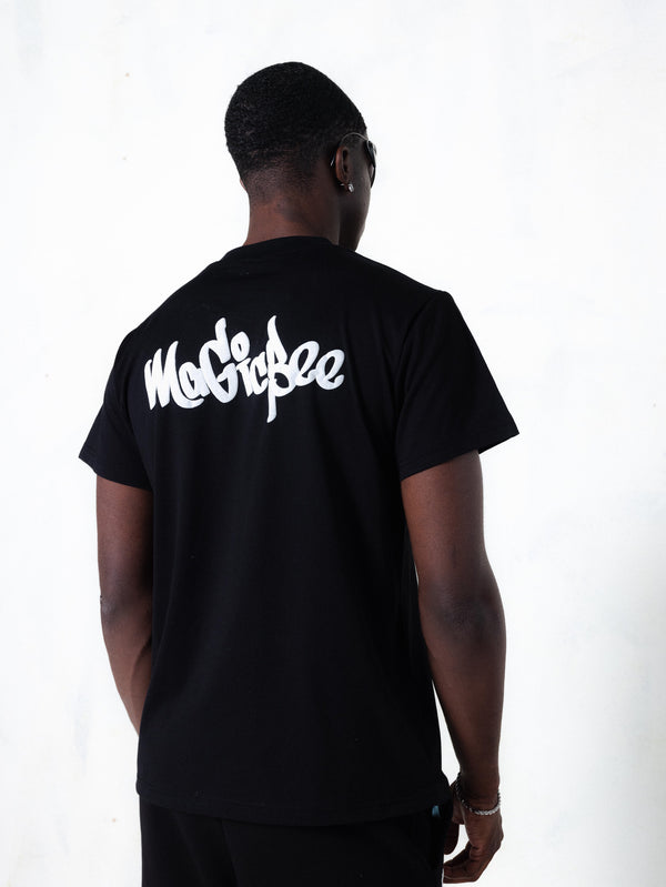 MagicBee Multi Layered Logo Tee - Black