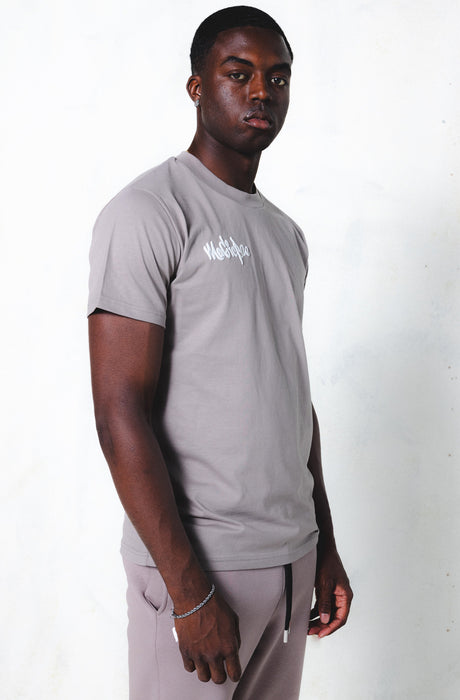 MagicBee Multi Layered Logo Tee - Stone