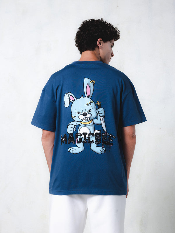 Sweat à capuche classique MagicBee - Bleu foncé