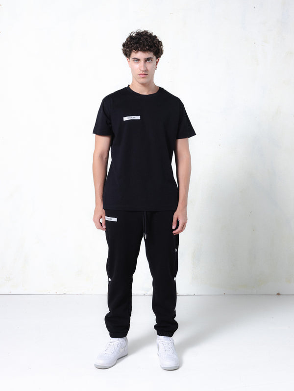 MagicBee Grosgrain Logo Tee - Black