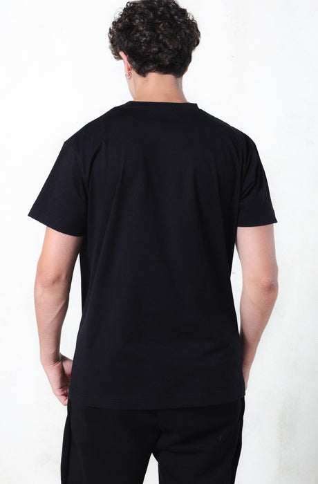 MagicBee Grosgrain Logo Tee - Black