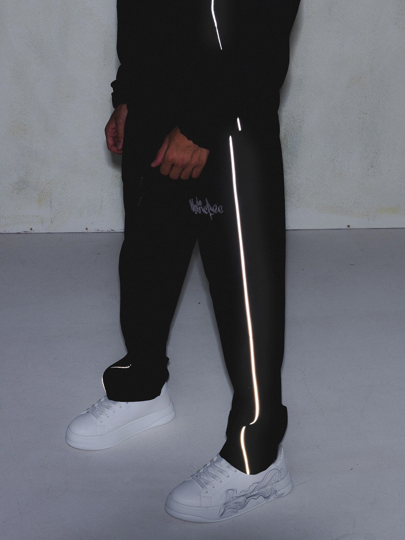 MagicBee Reflected Tape Pants - Black (Limited Edition)