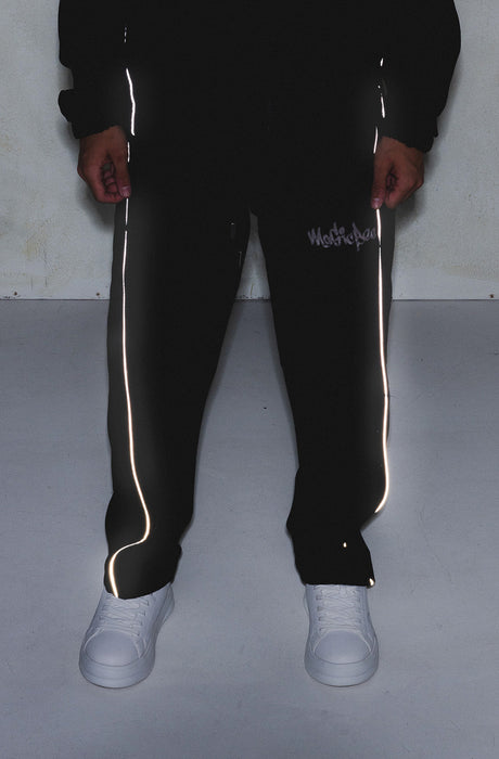 MagicBee Reflected Tape Pants - Black (Limited Edition)