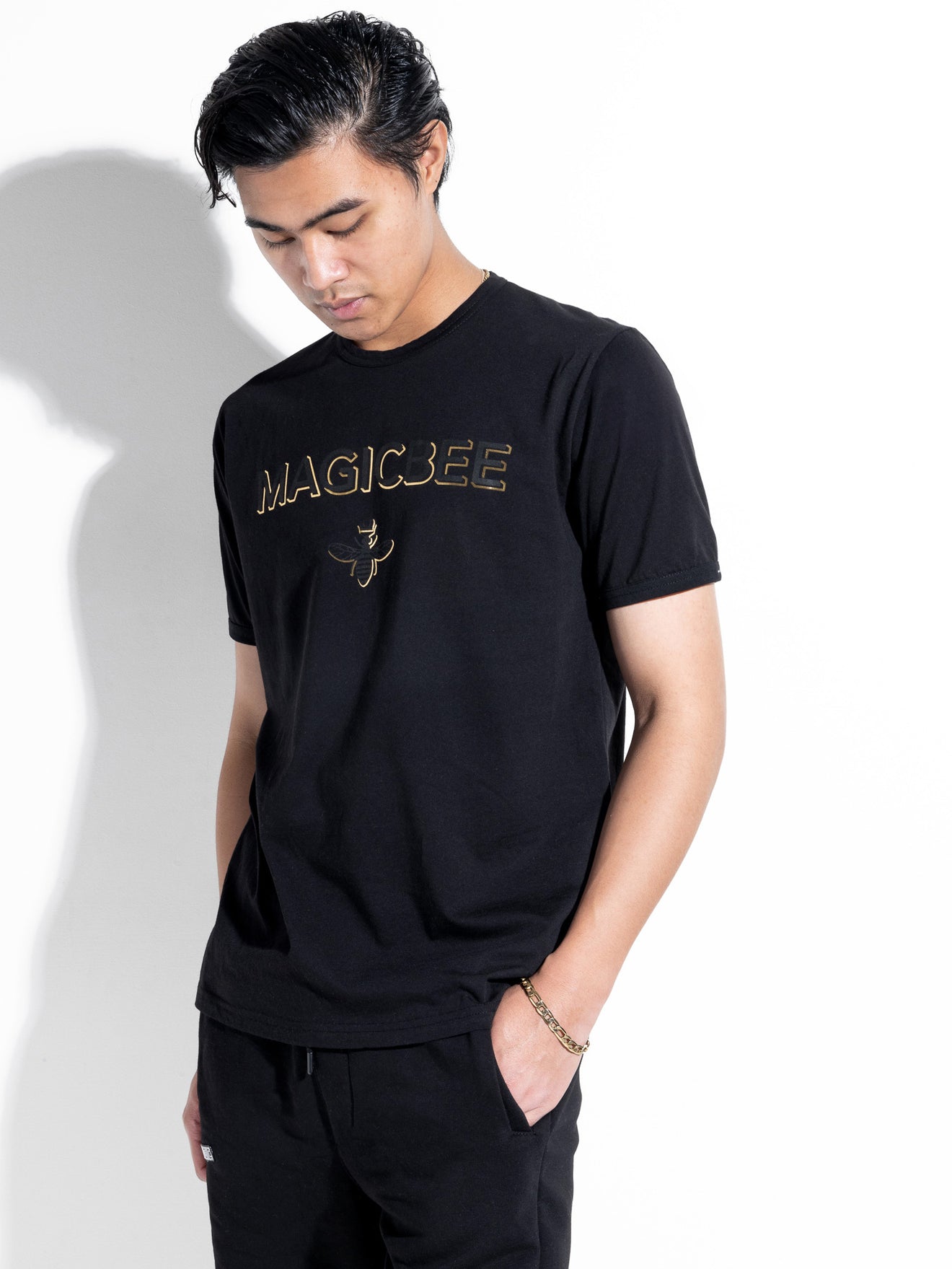 MagicBee Foil Logo - Black